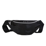 Holographic Waist Bag Pink Silver Fanny Pack