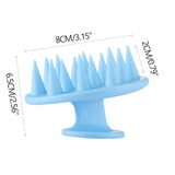 Silicone Shampoo Scalp Hair Massager