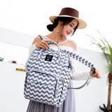 MOM's bag USB Waterproof Diaper Bag