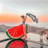 Giant Float Pool Mattress Toys Watermelon Pineapple Cactus Beach