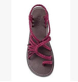 Boho Breathable Braided Sandals