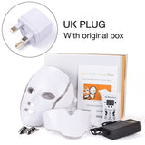Facial & Neck Mask with 7 Colors Led Facial