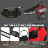 Dog Harness NO PULL Reflective Breathable Adjustable