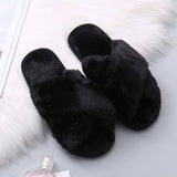 Faux Fur Home Slippers