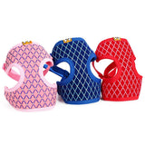 Rhinestone Mesh Cat Harness And Leash Set For Small Dogs & Cats