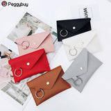 Leather Waist Evelope Femal Belt Bag