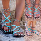 Boho Breathable Braided Sandals