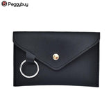 Leather Waist Evelope Femal Belt Bag