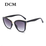 Cat Eye Round Frame Sunglasses