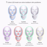 Facial & Neck Mask with 7 Colors Led Facial
