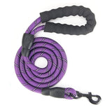 Large/Medium Dogs Reflective Rope Leash Walking Big Dog Collar Strength