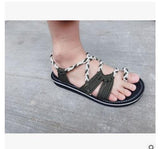 Boho Breathable Braided Sandals