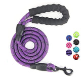 Large/Medium Dogs Reflective Rope Leash Walking Big Dog Collar Strength