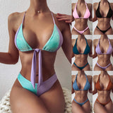 Super Sexy Split Color Bikini