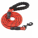 Large/Medium Dogs Reflective Rope Leash Walking Big Dog Collar Strength